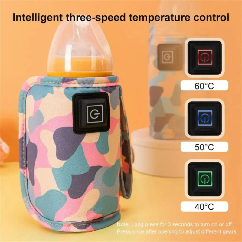 Baby Food For Travelling - Chauffe-biberon USB portable pour poussette, sac