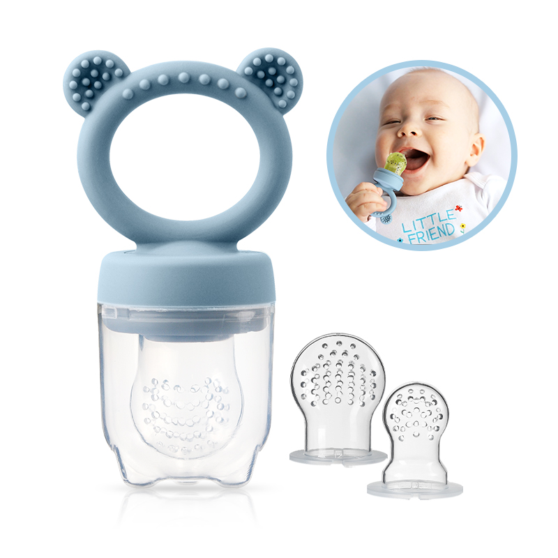Baby Food Feeder - Sucette en silicone en forme d'ours