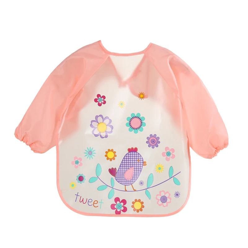 Baby Food Apron - Bavoir d'alimentation imperméable à manches longues