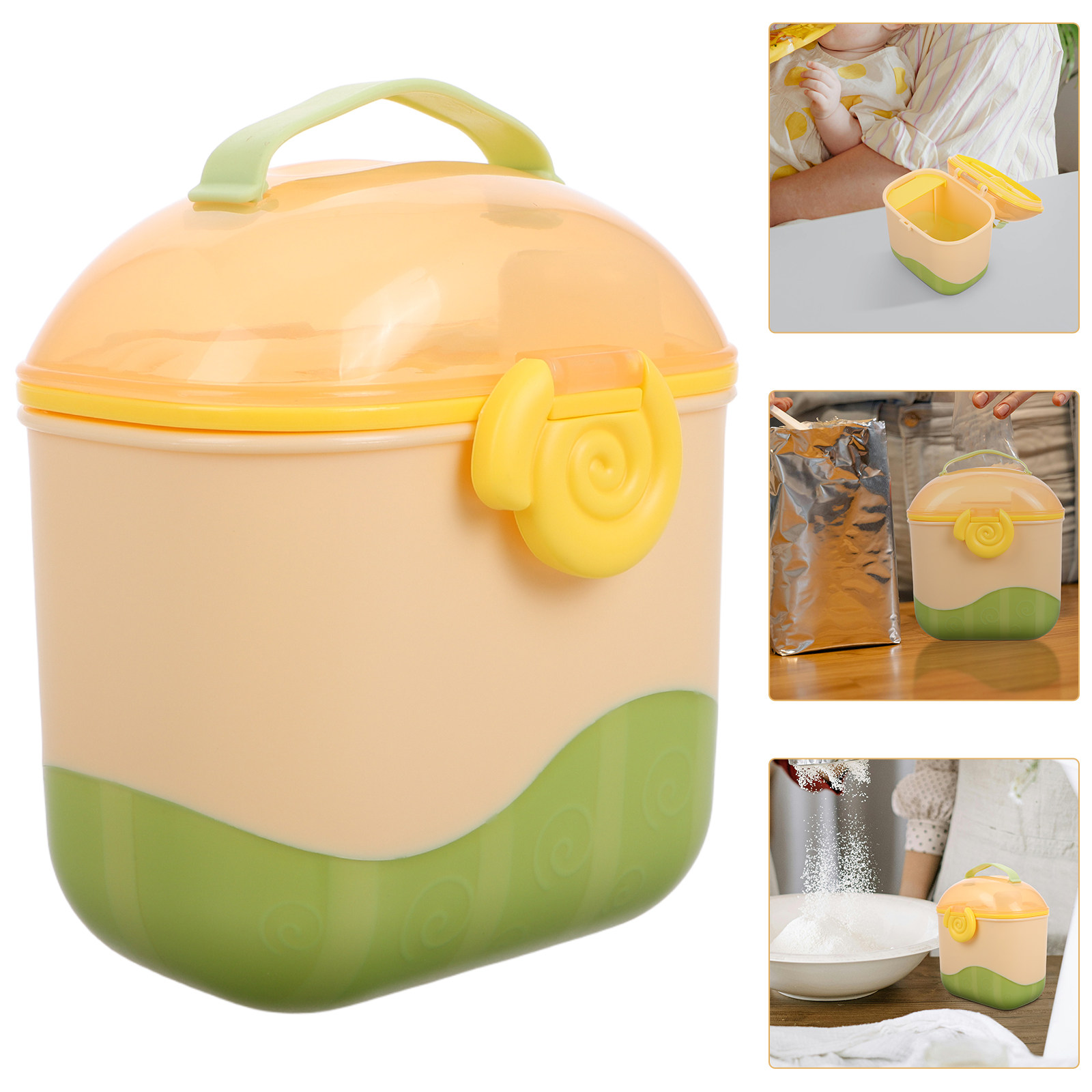 Baby Food For Travelling - Distributeur de lait en poudre portable