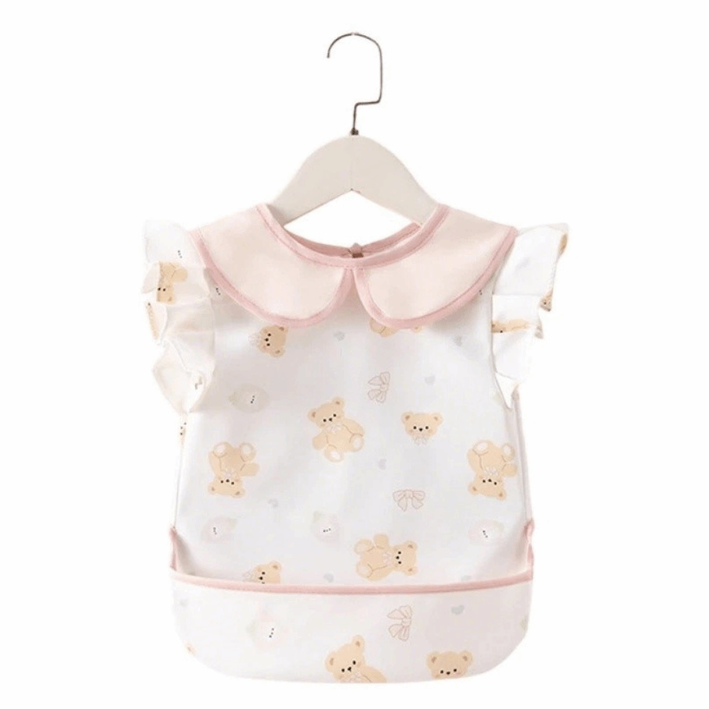 Baby Food Apron - Bavoir d'alimentation léger et imperméable pour