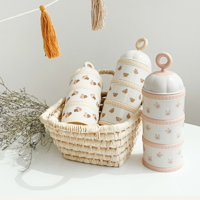 Baby Food Ideas - Boîte de lait en poudre ours