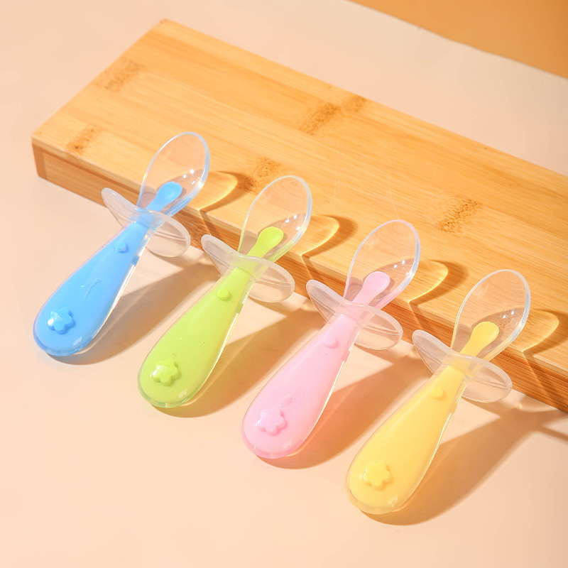 Baby Food Feeder - Cuillère en Silicone pour bébé, alimentation