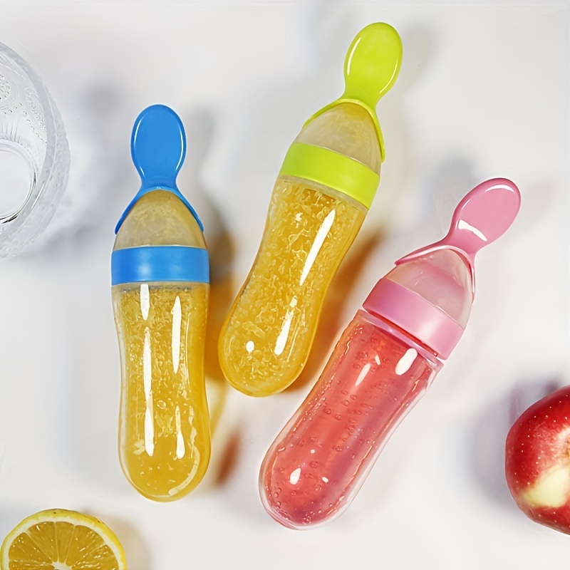 Baby Food Feeder - Biberon en Silicone pour bébé avec