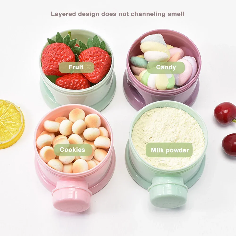 Baby Food For Travelling - Boîte de rangement multi-couches pour lait