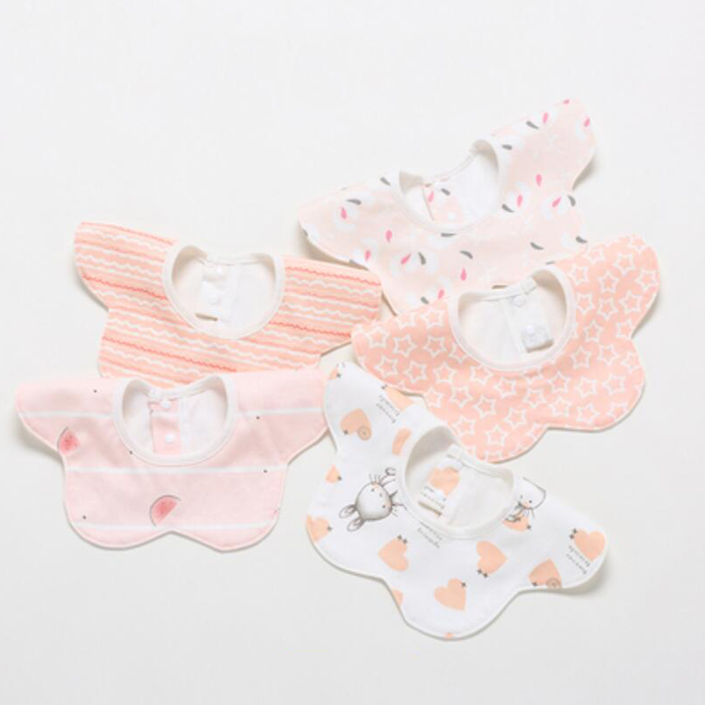 Baby Food Apron - Bavoirs ronds imperméables pour bébé, serviette