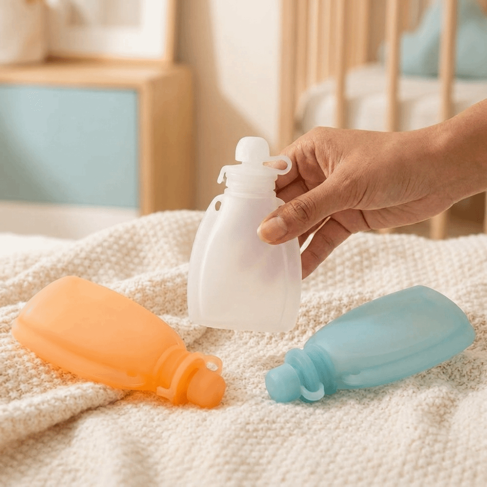 Baby Food Feeder - Pochette alimentaire pour bébé sans BPA,