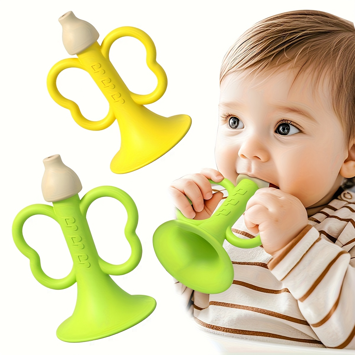 Baby Food Teether - Corne de dentition pour bébé, jouet
