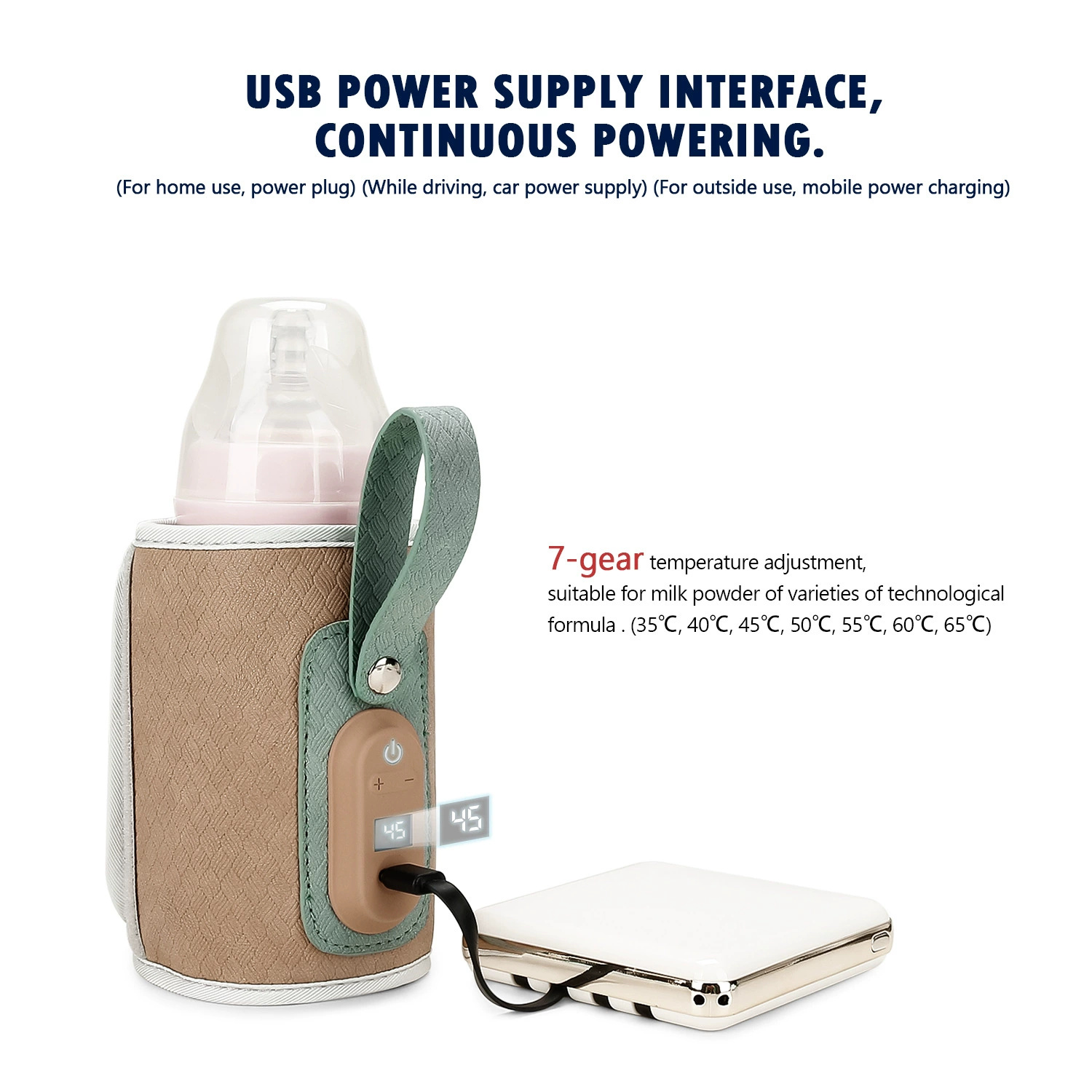Sac chauffe-biberon USB portab - Baby Food For Travelling avis et prix