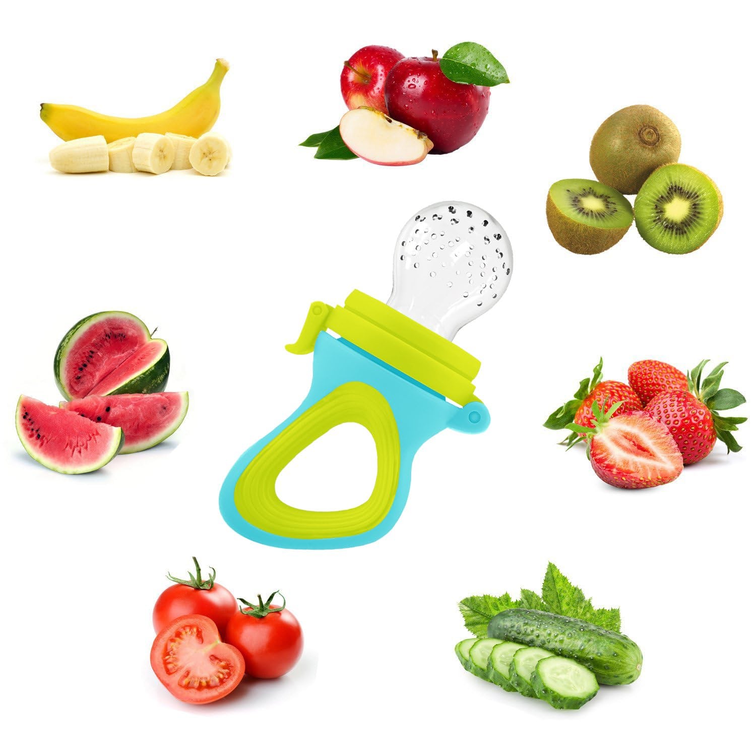 BiSantos à presser en silicone - Baby Food Feeder avis et prix