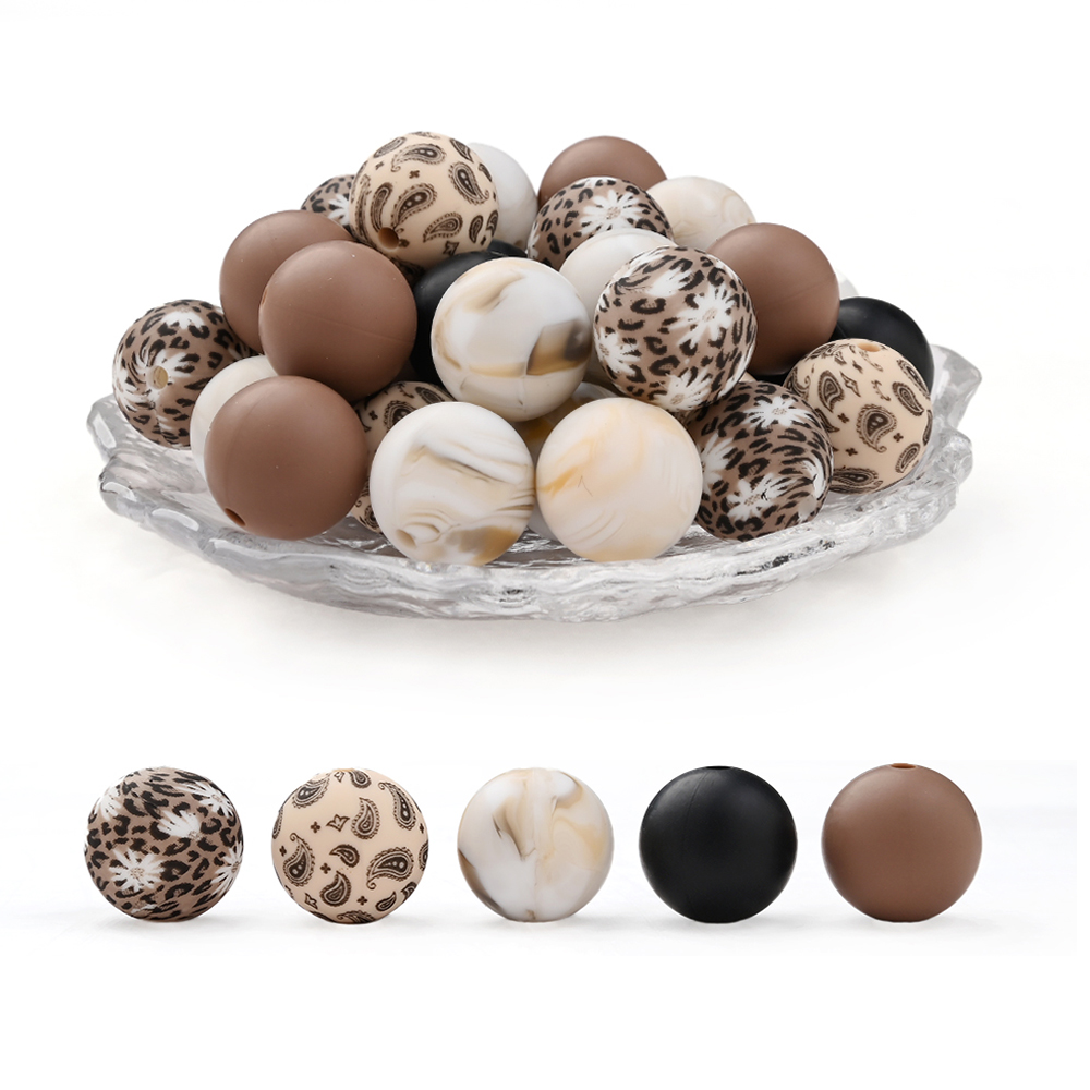 Perles en Silicone imprimé léo - Baby Food Ideas avis et prix