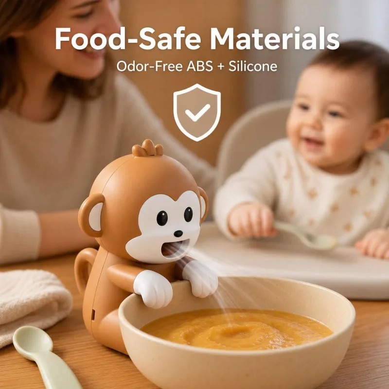 Ventilateur portable en forme  - Baby Food For Travelling avis et prix