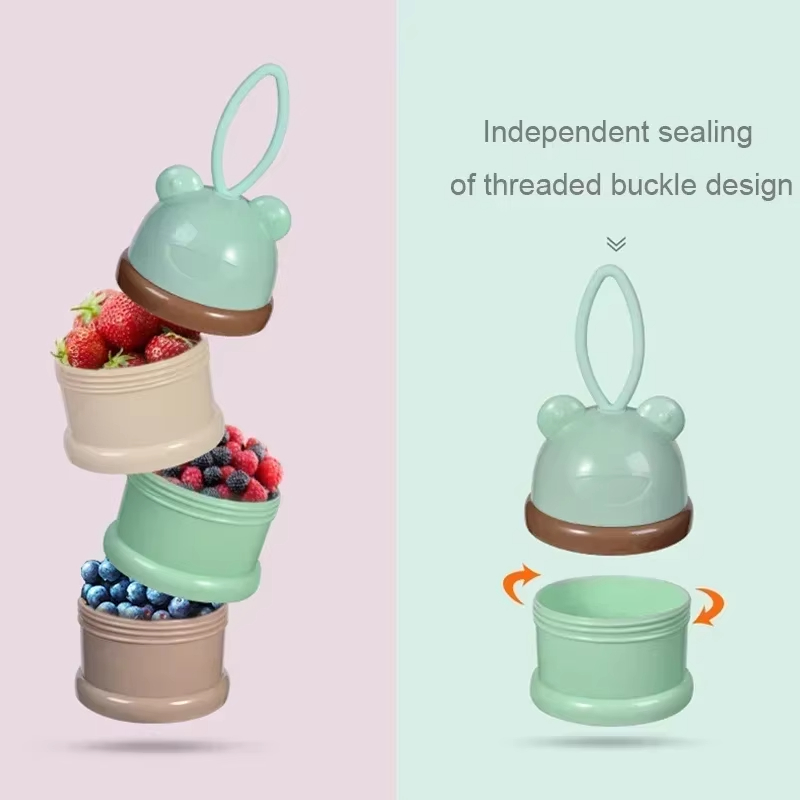 Boîte de lait en poudre coloré - Baby Food For Travelling avis et prix