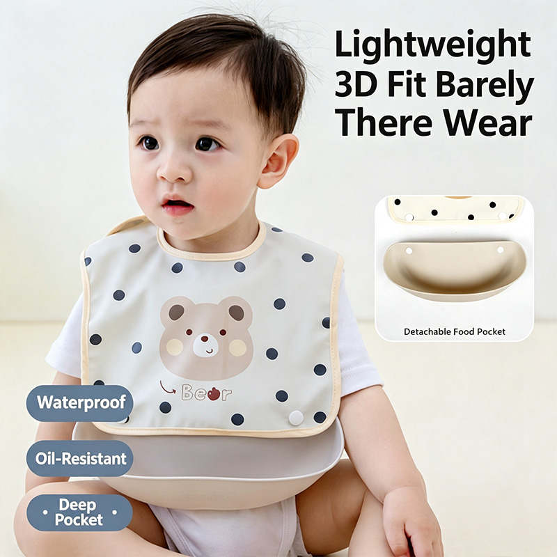 Bavoir d'alimentation détachab - Baby Food Apron avis et prix