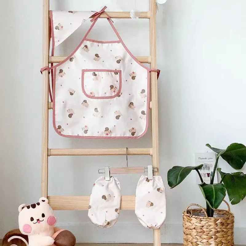 Mignon dessin animé enfants ta - Baby Food Apron avis et prix