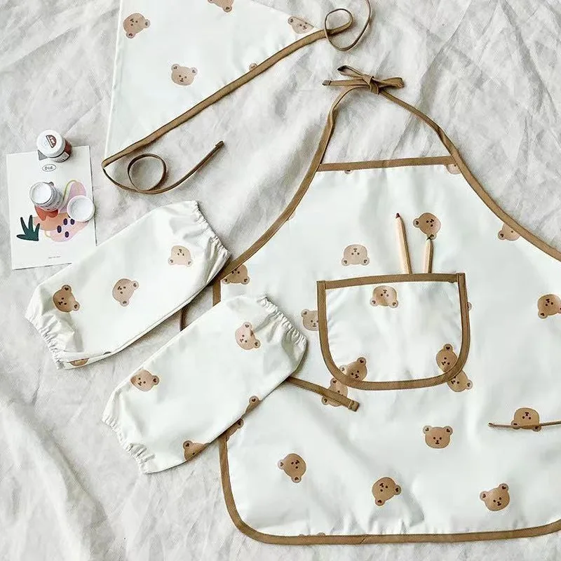 Mignon dessin animé enfants ta - Baby Food Apron avis et prix