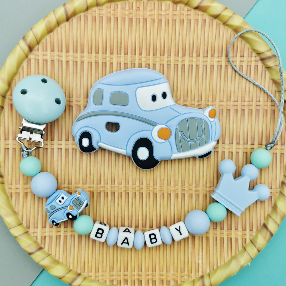 Attache-sucette en silicone av - Baby Food Teether avis et prix
