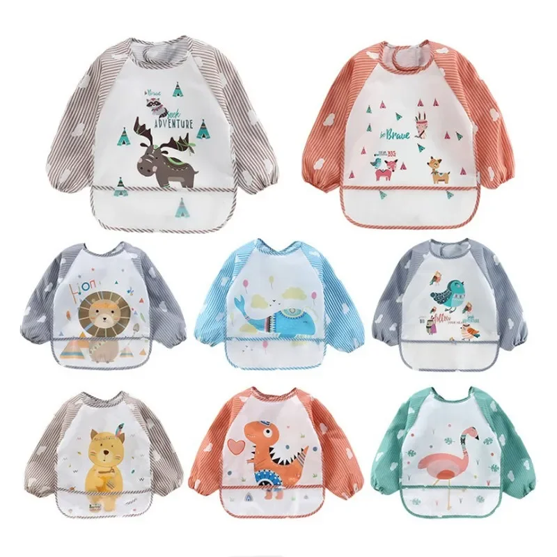 For1-3Year bébé à manches long - Baby Food Apron avis et prix