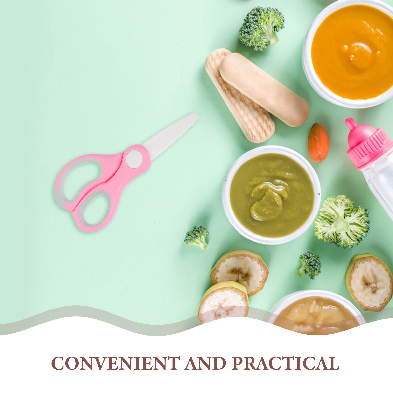 Ciseaux à nourriture pour bébé - Veggie Baby Food avis et prix