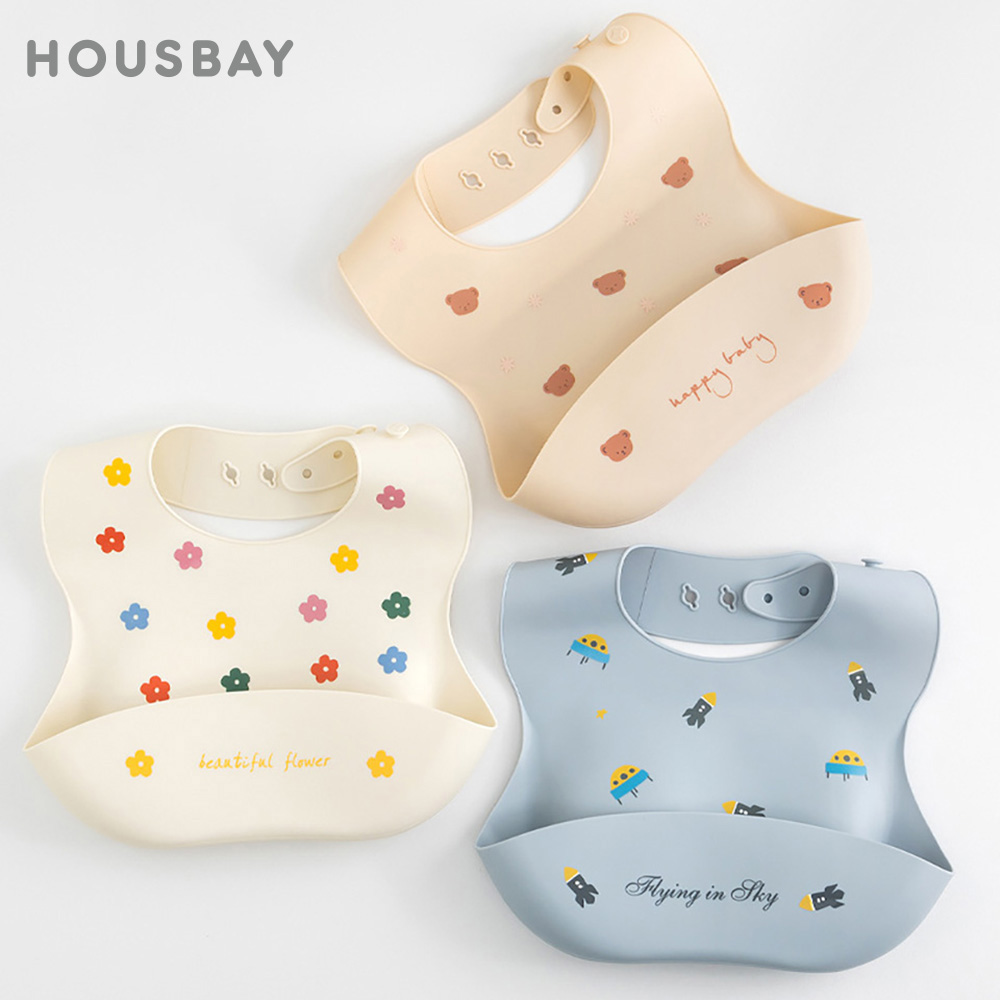 Bavoirs en silicone souple pou - Baby Food Apron avis et prix