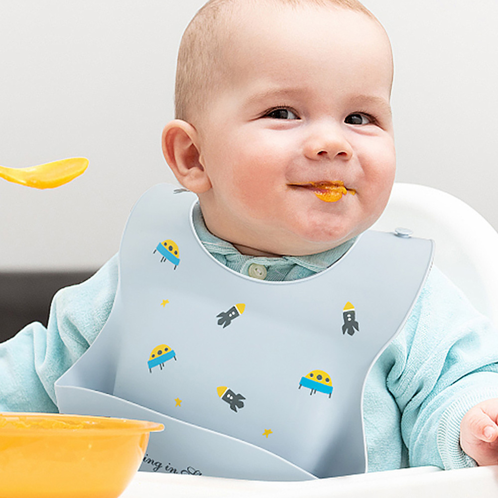 Bavoirs en silicone souple pou - Baby Food Apron avis et prix