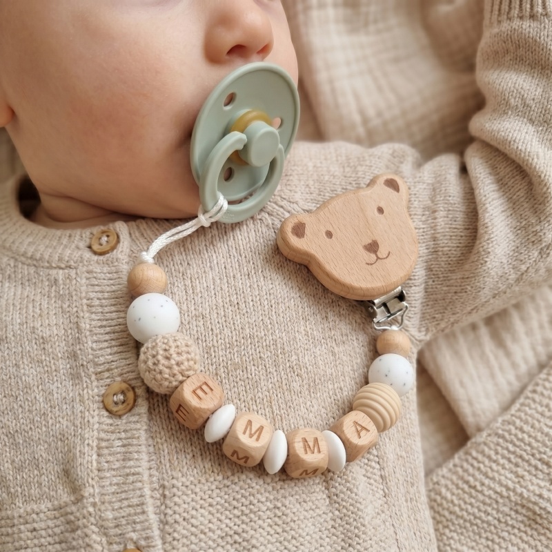 Attache-tétine personnalisée a - Baby Food Teether avis et prix