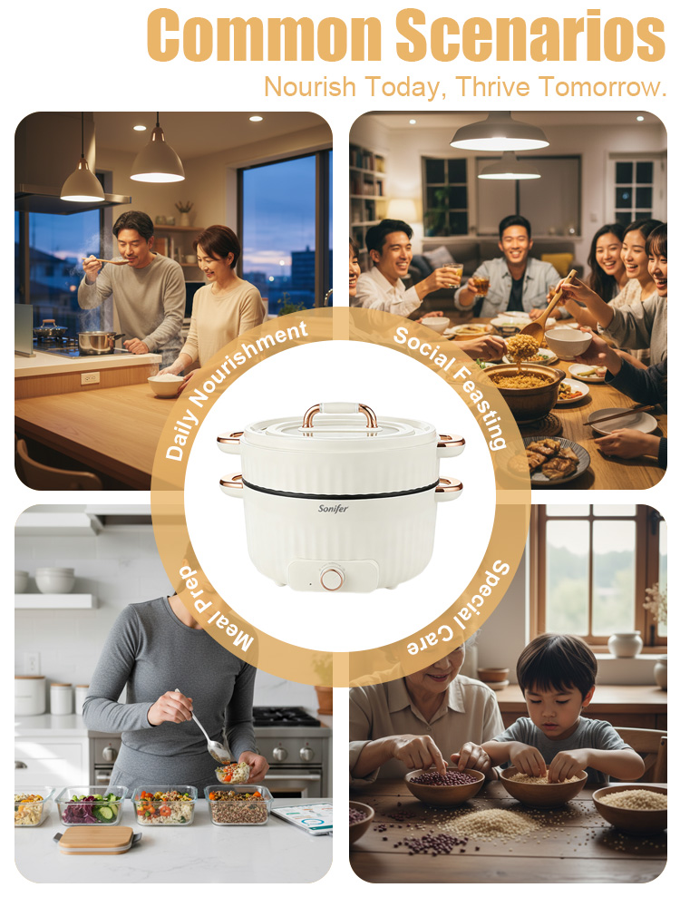 Casserole multifonction Sonife - Baby Food Recipe Book avis et prix