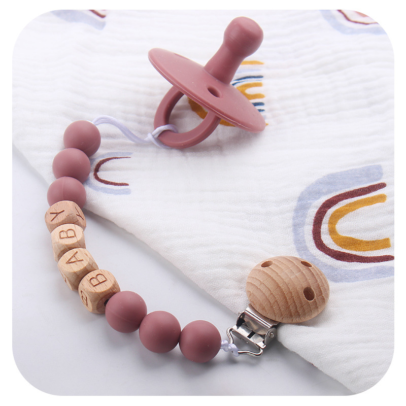 Attache-tétine avec nom person - Baby Food Teether avis et prix
