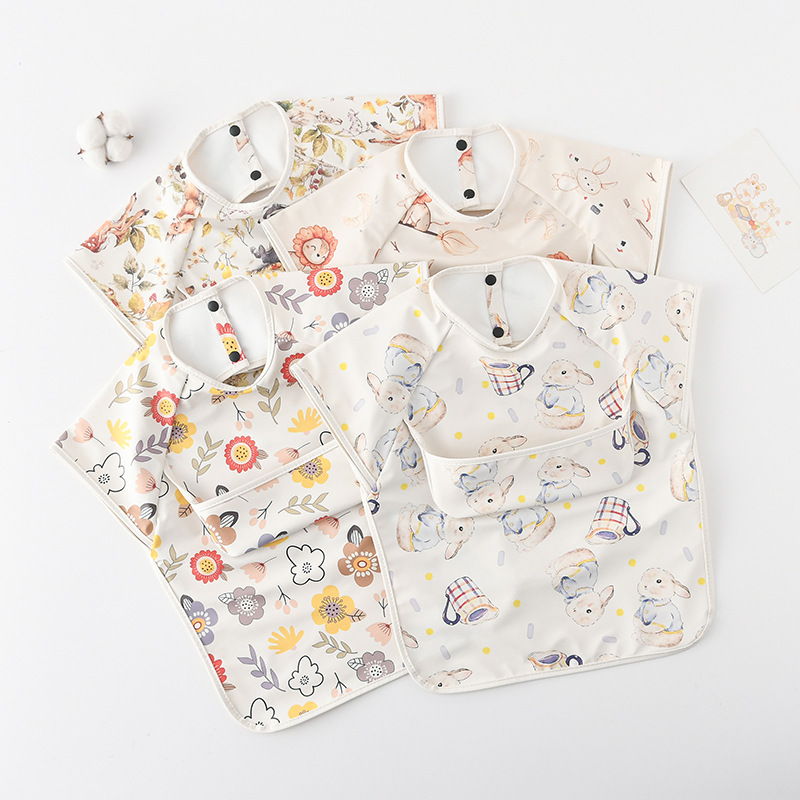 Bavoirs pour nouveau-né, chemi - Baby Food Apron avis et prix